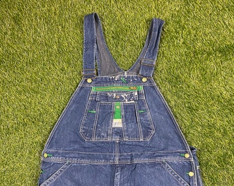 Vintage Liberty Overalls Apparel Fashion Jeans 1990s 90s Pop Suspenders