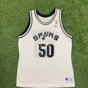 StranStarsBest 90s Vintage Derek Anderson #1 San Antonio Spurs Youth NBA Basketball Jersey T-Shirt - Small