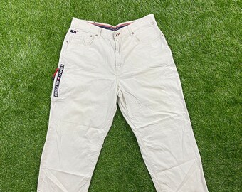 Tommy Hilfiger vintage cargo khaki painter's pants size 38 30 Tommy jeans