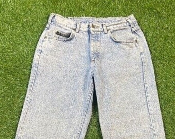 Vintage Lee Jeans Size 32 x 34 Made USA American USA Classic Fit Original Blue Jean Pants Bottoms True Vtg 1990s 90s