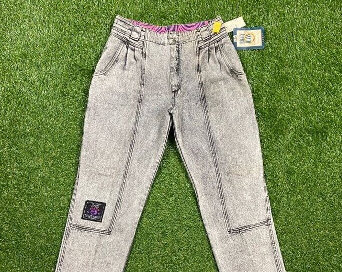 Vintage Lee Jeans Size 31 Husky 1980s 80s American USA Classic Jean Pants Bottoms True Vtg Deadstock Brand New