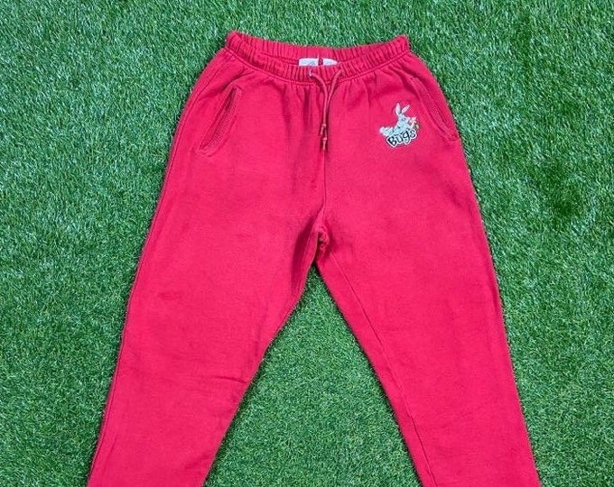 Vintage Bugs Bunny Sweatpants Warner Bros Studio Store Size Xtra Small XS Looney Tunes Cartoon 1990s 90s