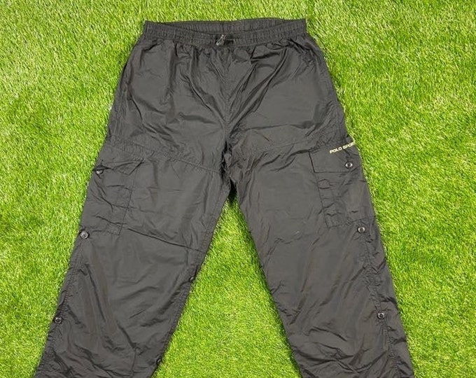 Vintage Polo Ralph Lauren Pants Quality 90s Size Large L RL American Apparel Bear