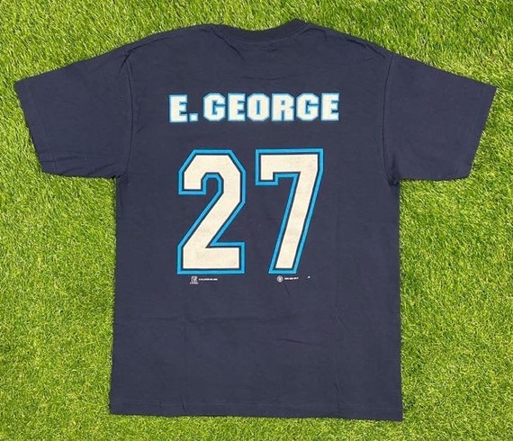 Vintage Tennessee Titans Eddie George 27 Jersey T Shirt USA Sport
