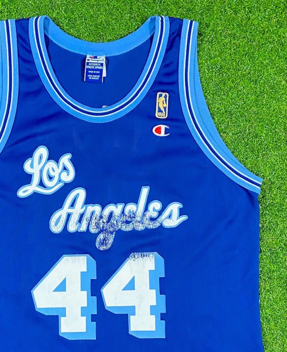 Vintage Los Angeles Lakers Jerry West 44 Basketball Jersey - Etsy