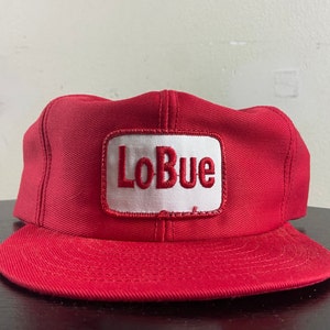 Vintage Lo Bue Snapback Hat OSFA Multicolor Classic Trucker Hat Rare Cap 1990s 90s