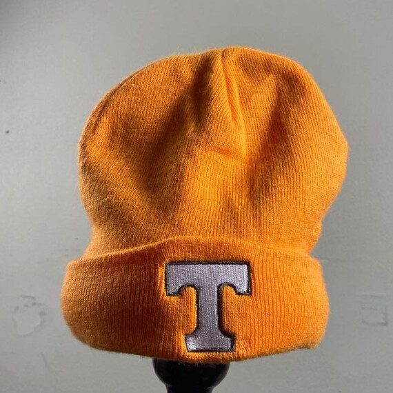 Vintage Tennessee Volunteers Beanie Skull Cap Size Medium NCAA