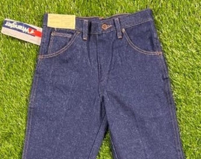 Vintage Wrangler Denim Jean Made USA Size 27x32 American Apparel