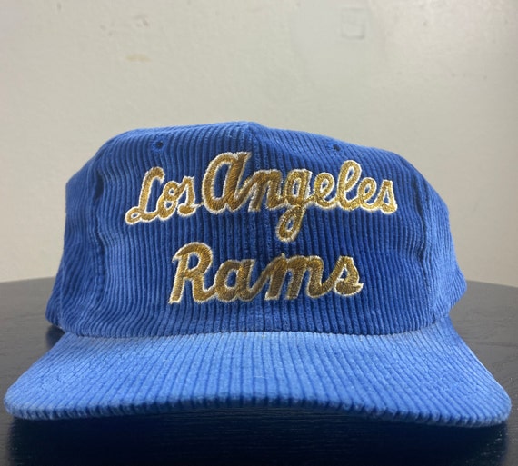 Vintage Los Angeles Rams Corduroy Snapback Hat Starter OSFA -  Denmark