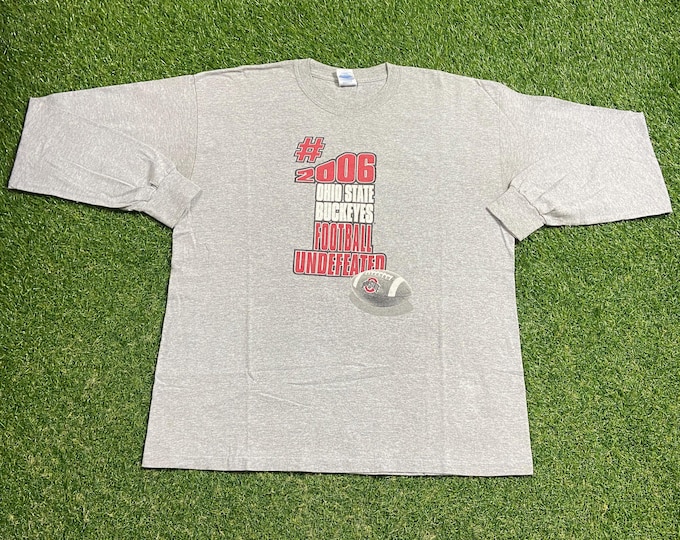 Vintage Ohio State University Long Sleeve Shirt Size Xtra Large XL Buckeyes Cleveland NCAA College Football 00s
