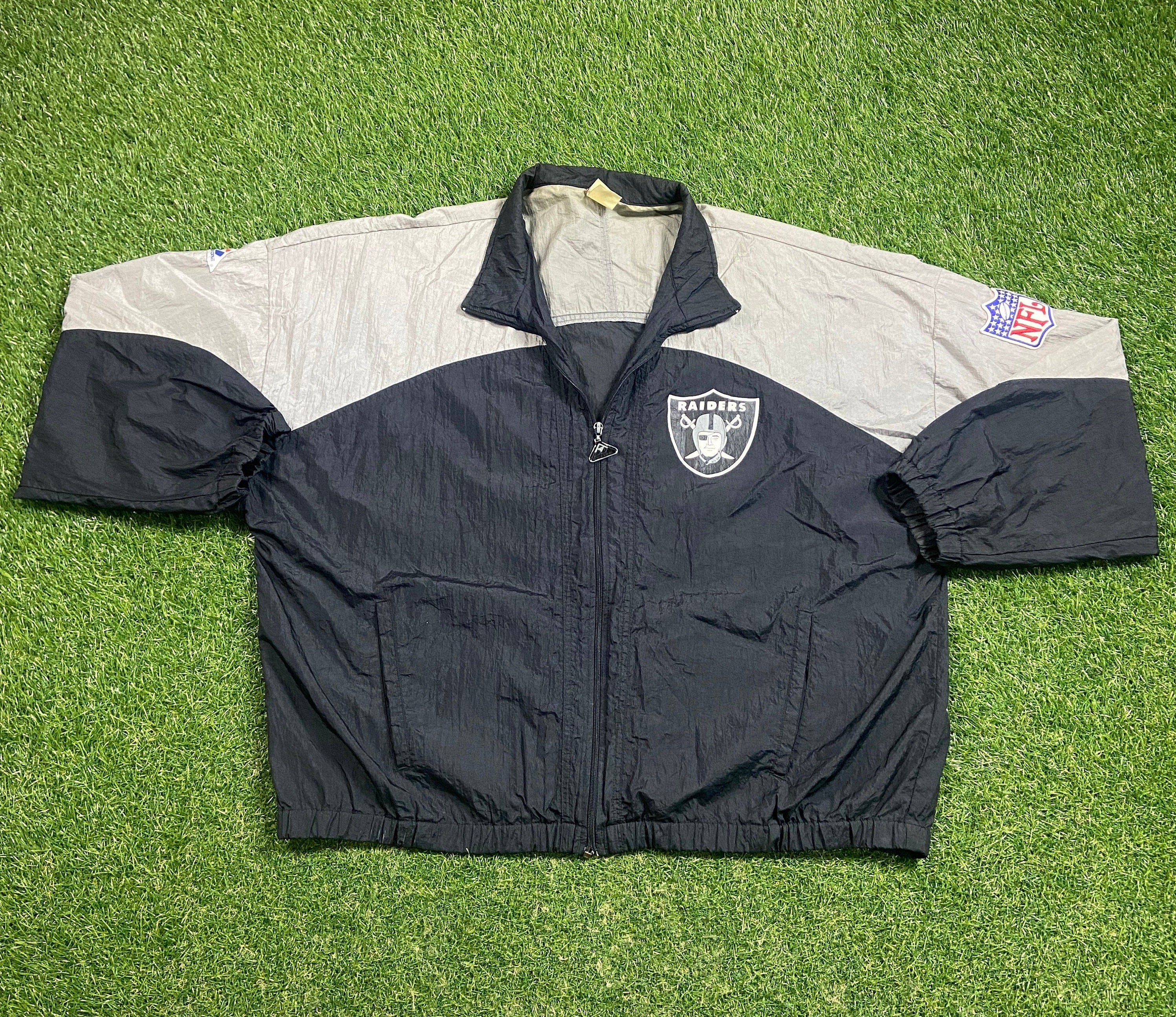 Starter Vintage Signed NFL Raiders Zip Up Jacket – Rewind Resale