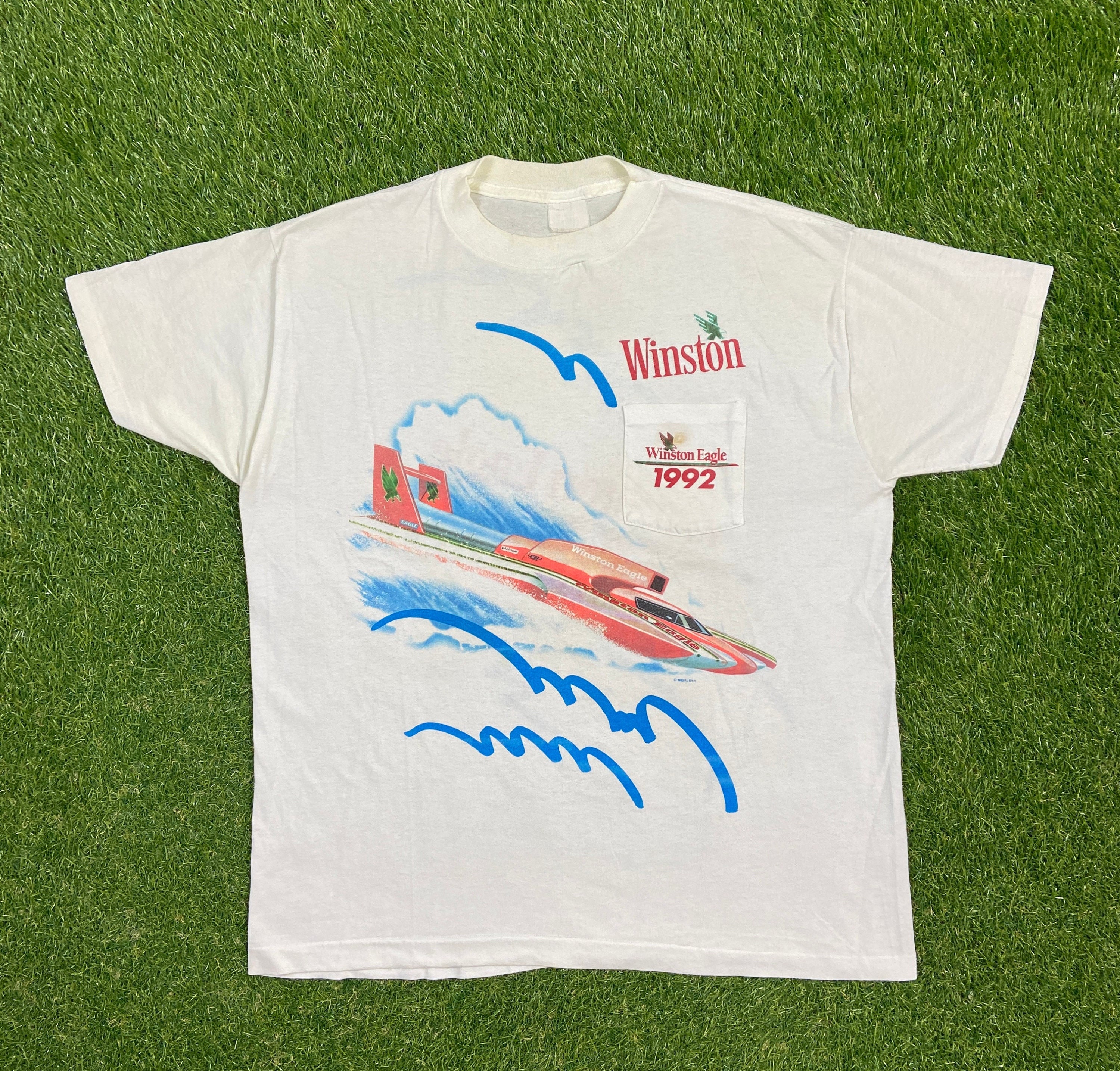 90s vintage Winston eagle design T shirt