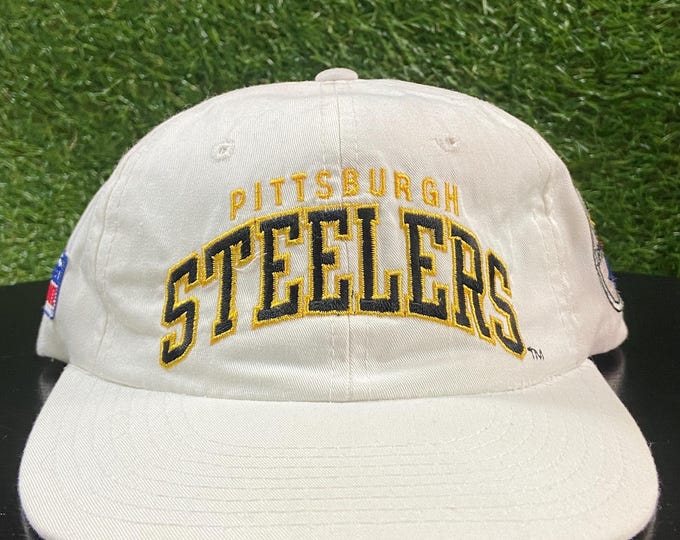 Vintage Pittsburgh Steelers Snapback Hat Cap Starter OSFA Pennsylvania NFL Football 90s Classic 1990s