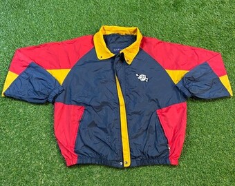 Vintage Jimmy Johnson #48 Windbreaker Jacket Swingster Size Xtra