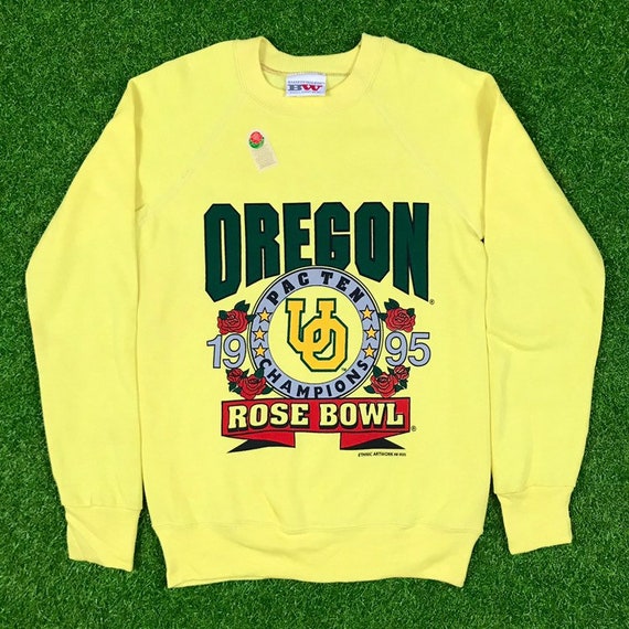 Ducks Rose Bowl Sweatshirt Oregon 1995 Vintage Crewneck