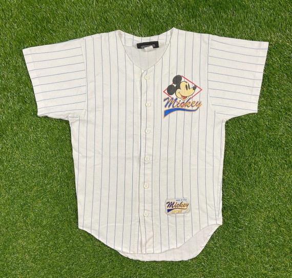 Vintage Mickey Mouse Baseball Jersey 