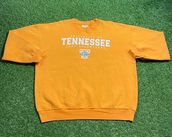 Vintage Tennessee Volunteers Crewneck Sweatshirt Size XXL 2XL NCAA College Football SEC 1990s 90s Pull Over Oversized