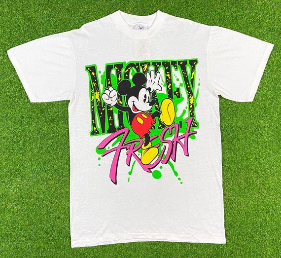 Vintage Disney Mickey Mouse Fresh Tee T 