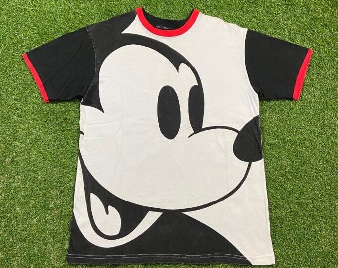 Vintage Mickey Mouse T Shirt Tee Disney Originals Made USA Size Xtra Large XL Walt Disney World Magic Kingdom WDW Disneyland 1990s 90s