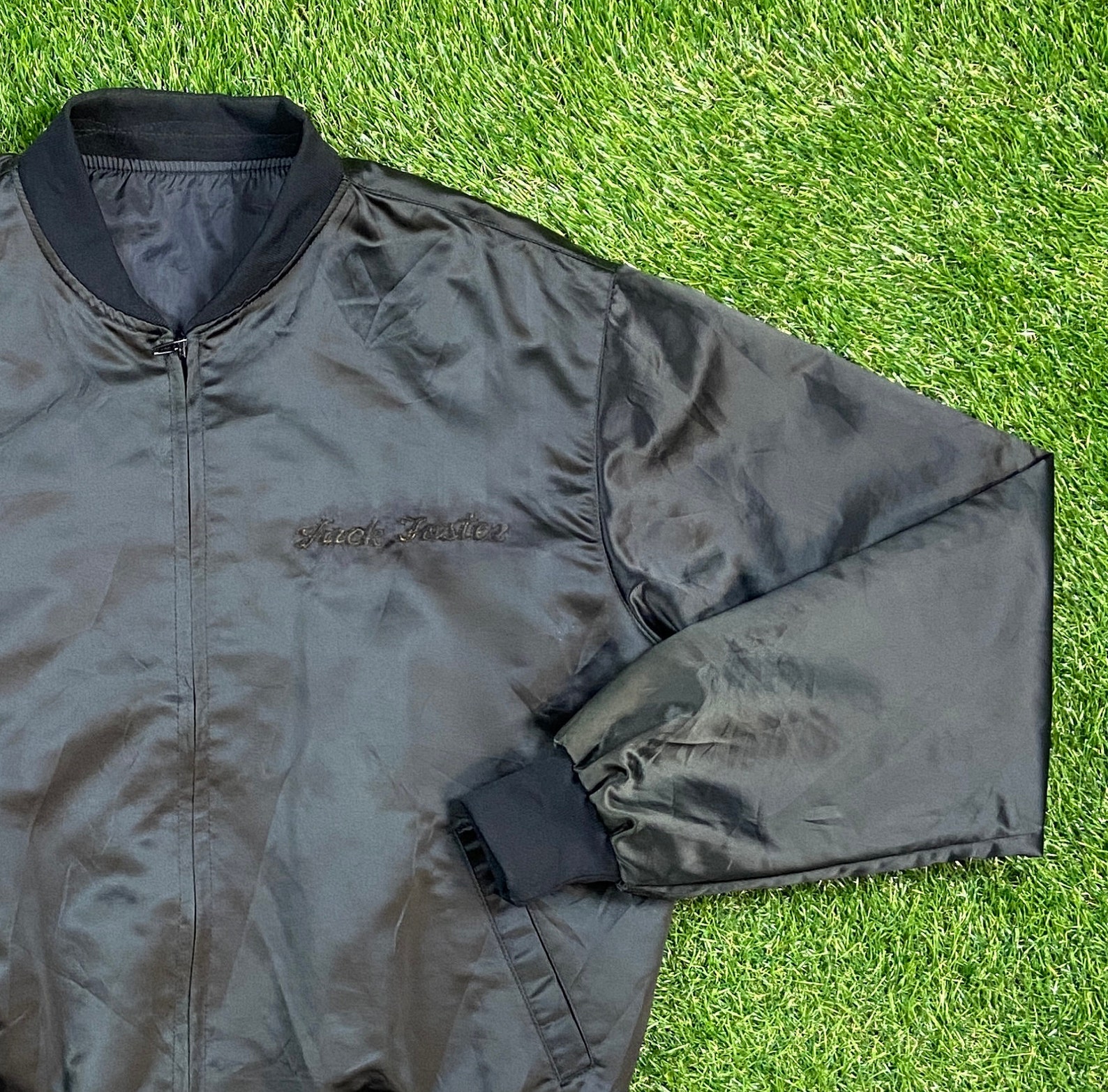 Vintage Jack Jostens Lettermen Bomber Satin Jacket Size Xtra Etsy