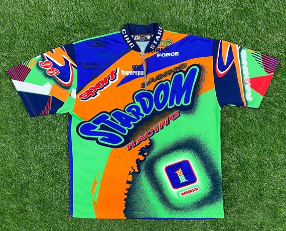Vintage US Stardom Racing Shirt Size Large 1996 Mo
