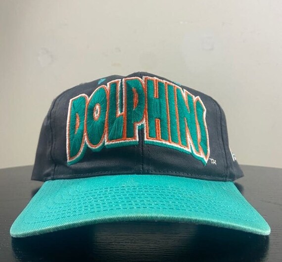 Miami Dolphins Vintage 90s Script Sports Specialties Snapback Hat