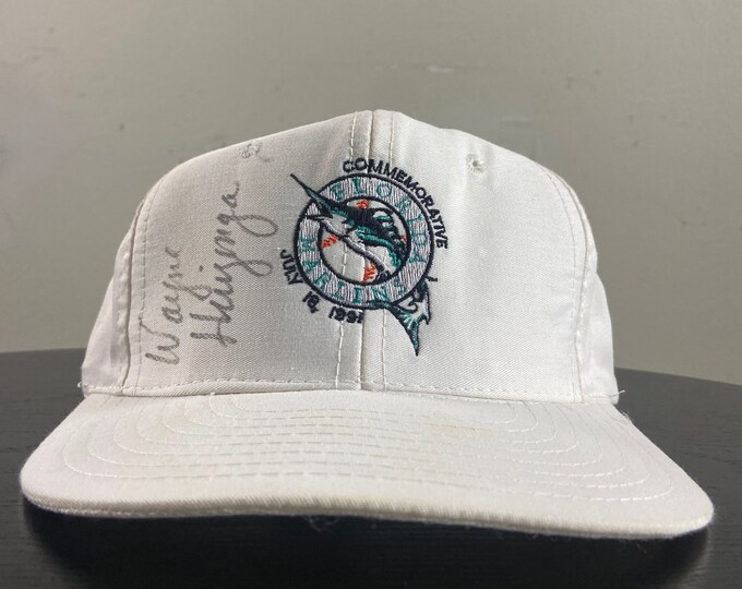 Vintage Florida Marlins Snapback Hat OSFA MLB Baseball National League Miami FL 1990s 90s