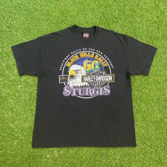 Vintage Harley Davidson Sturgis T Shirt Tee Made USA Size Xtra