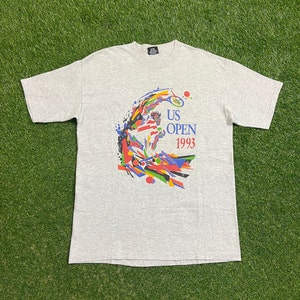 ウェア 1996 US OPEN tennis T shirt size L Vintage 1996 U.S.