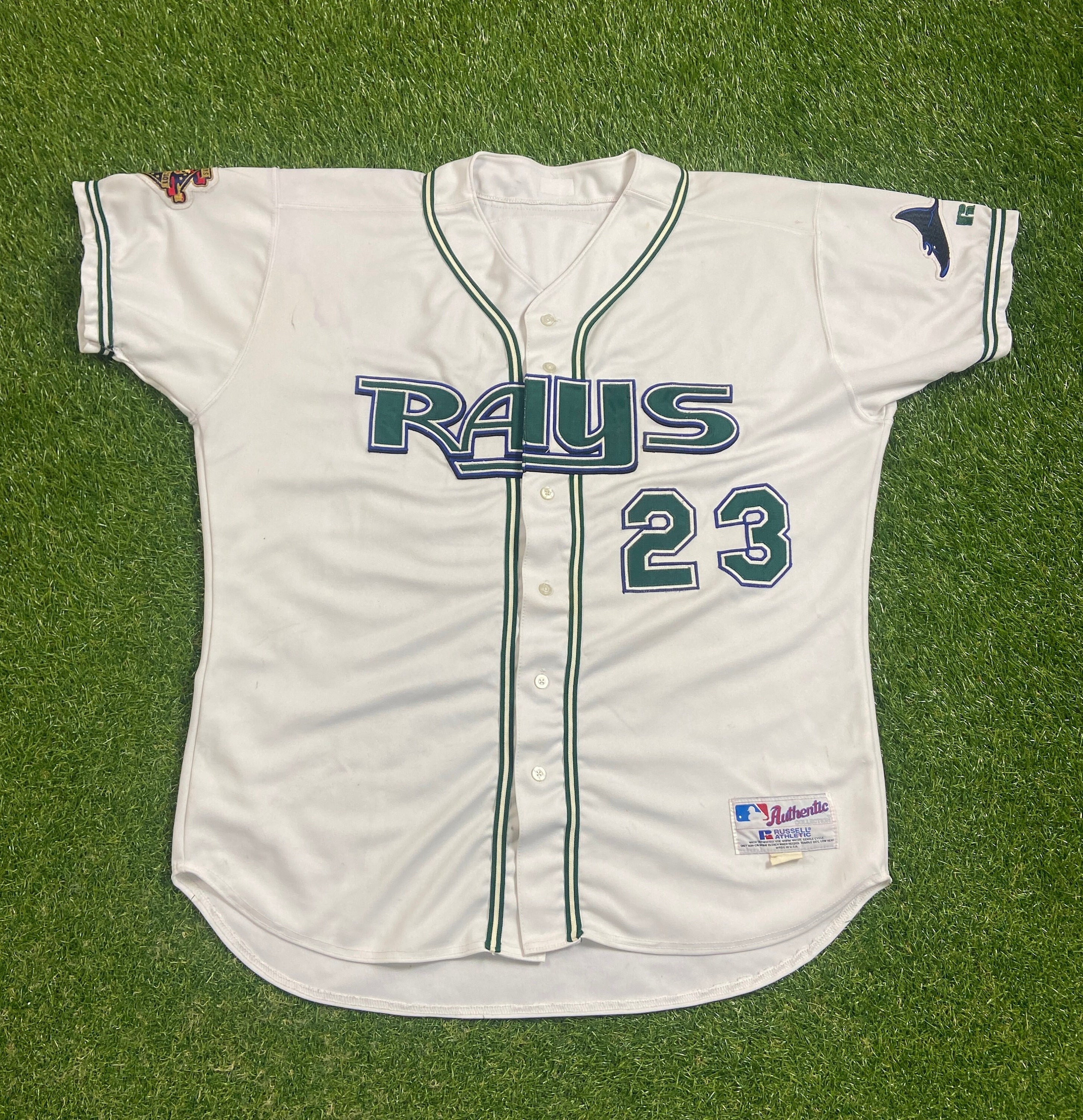 New Wade Boggs Tampa Bay Devil Rays Stitched Jersey Throwback 