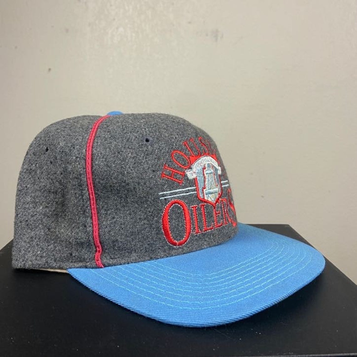 Vintage Houston Oilers Snapback Hat Cap the Game NFL Football | Etsy