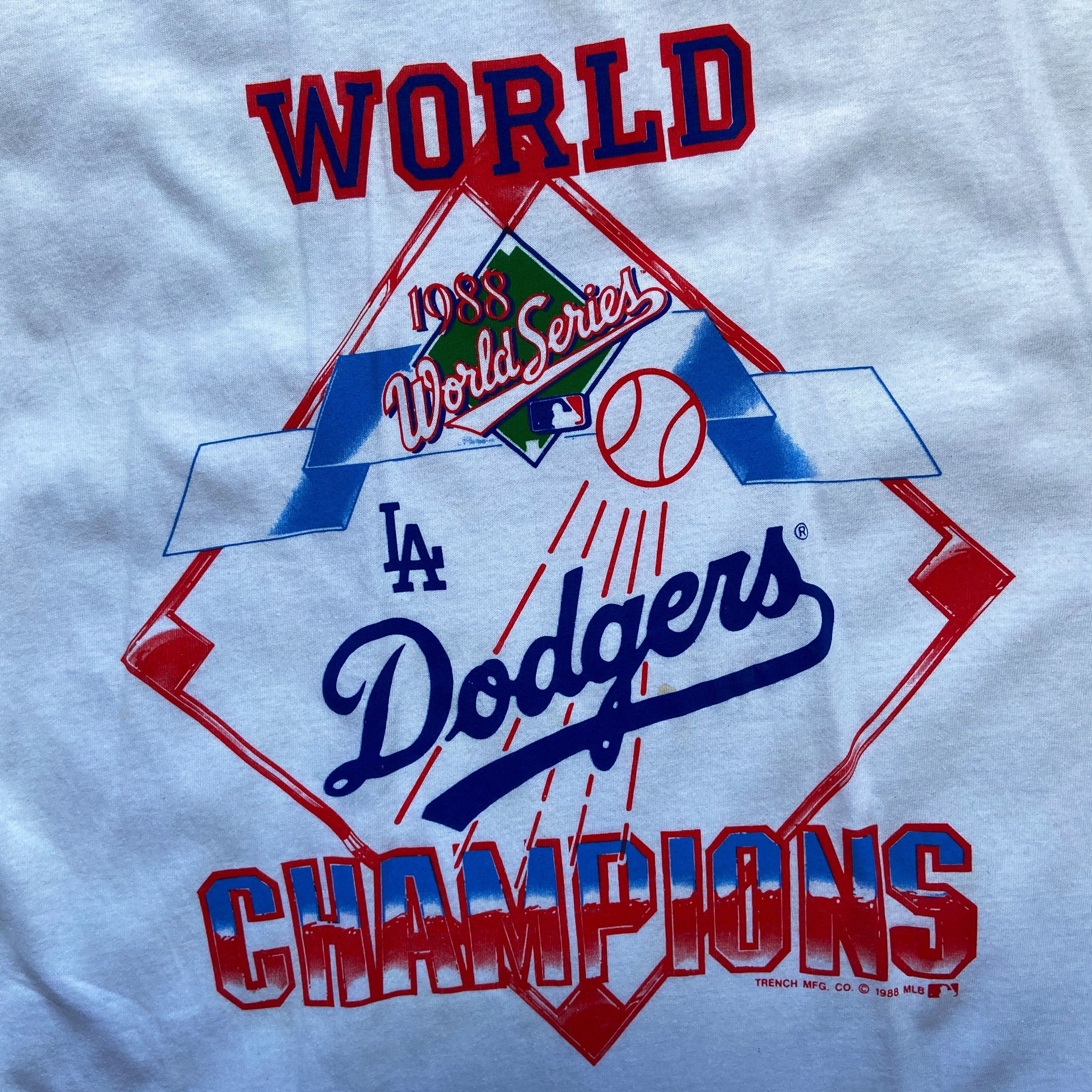1988 DODGERS Shirt Baseball T Shirt LA Dodgers Tshirt Los 