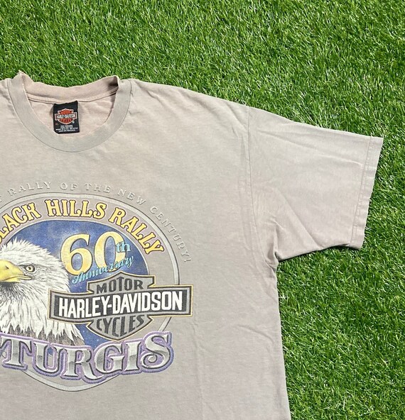 Vintage Black Hills Rally Sturgis T Shirt Tee Made USA Size