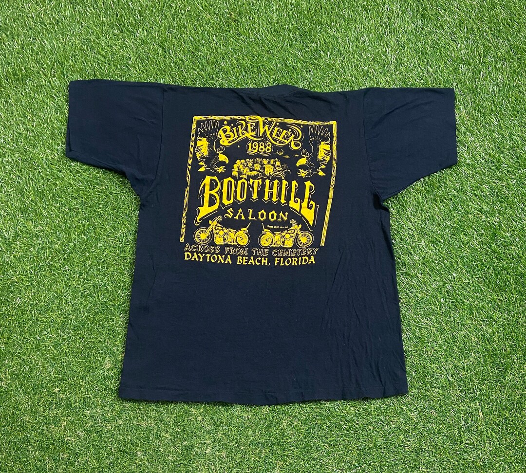Bike Week 1988 Boothill Saloon Tシャツ ハーレー 商品の説明1988年の