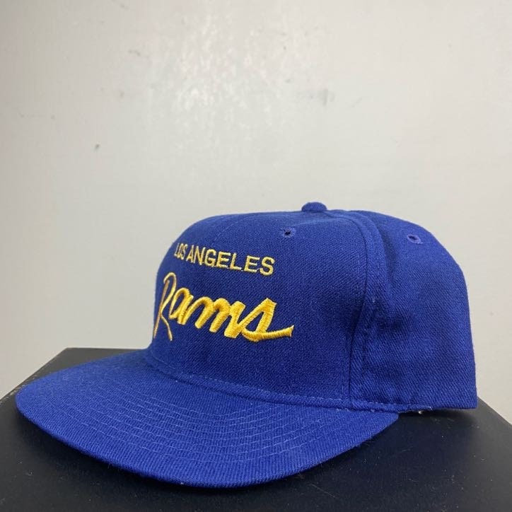 Los Angeles Rams New Era 9FIFTY Blue Vintage Snapback Hat - Sports Addict