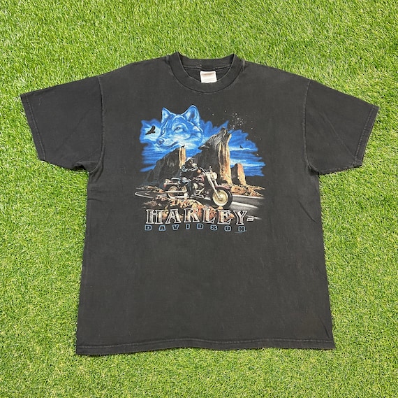 Vintage Harley Davidson Atlanta Georgia T Shirt Tee Hanes Size - Etsy