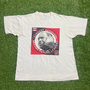 Vintage Paul Roberson Minority Outreach 93 T Shirt Tee Made USA Size Xtra Large XL Activist Rutgers University New Jersey NJ