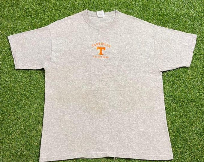 Vintage University of Tennessee Volunteers T Shirt Tee Size Xtra Large XL NCAA College Football 1990s 90s