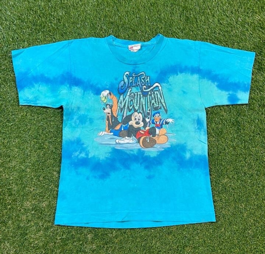 Vintage Walt Disney World WDW Splash Mountain T Shirt Tee Made USA