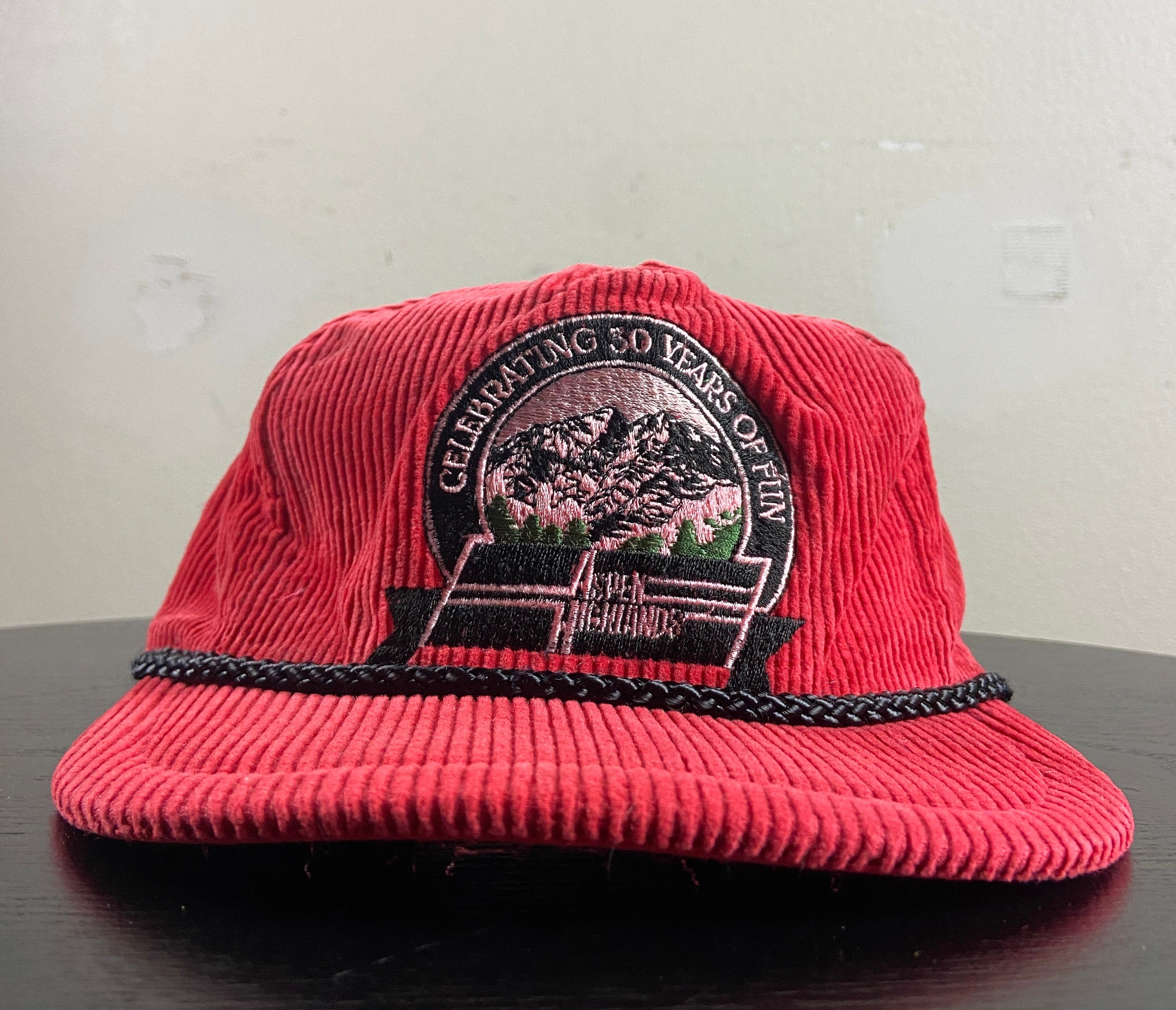 Vintage Detroit Red Wings Corduroy Hat 