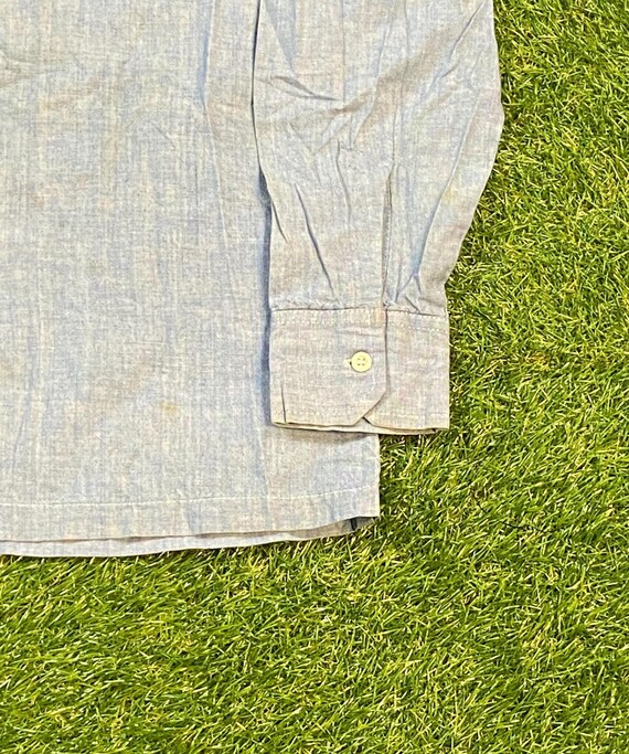 Vintage Thailand Button Down Shirt Size Small S B… - image 4