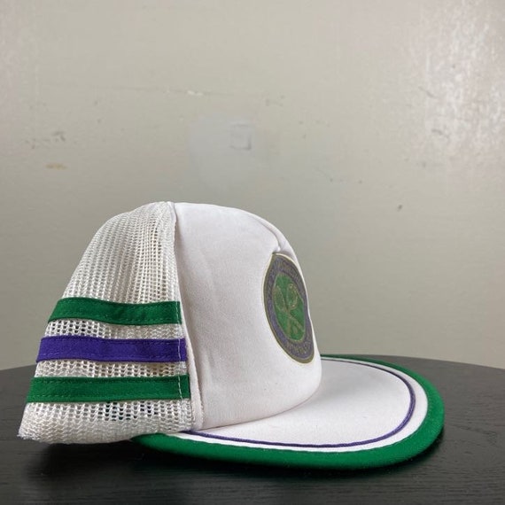 Vintage Wimbledon Tennis Snapback Hat Yupoon OSFA Serena Williams