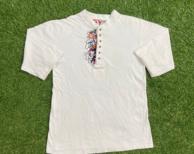 Vintage Walt Disney World Long Sleeve Shirt Mickey Inc Size Small S Magic Kingdom WDW Disneyland Mickey Mouse 1990s 90s