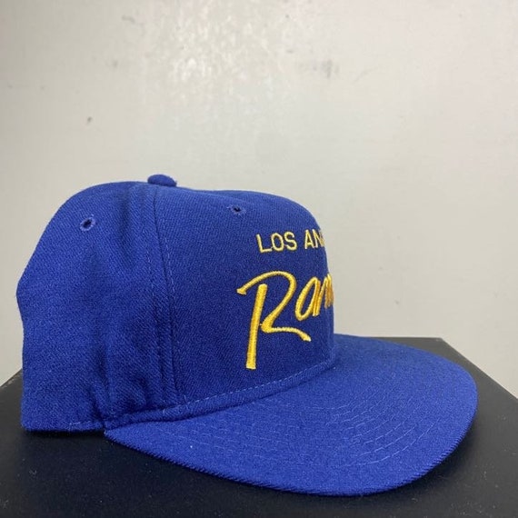 Los Angeles Rams Vintage Sports Specialties Laser Snapback