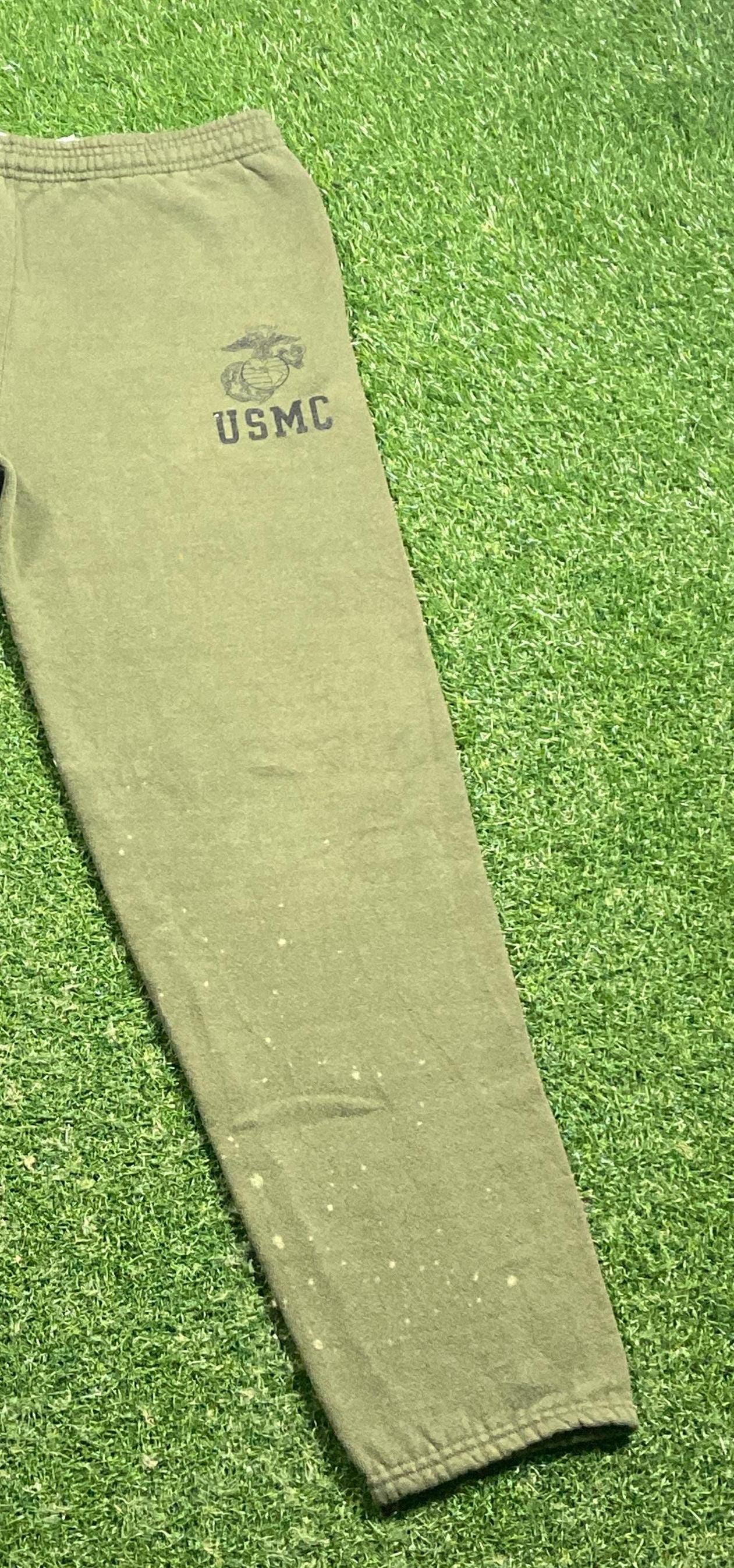 made in USA SWEATS USMC 半スエ vintage Vintage United States Marine Corps Sweat Pants Made USA Size