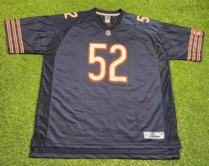 Vintage Chicago Bears Khalil Mack # 52 Jersey NFL Players Size 4X NFL Football Illinois Soldier Field
