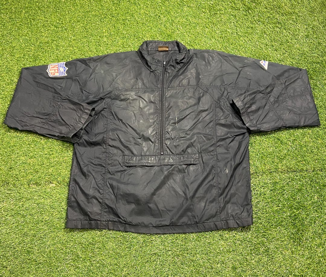 Vintage Oakland Raiders Windbreaker Jacket Size Xtra Large XL NFL