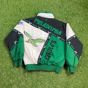 Vintage Philadelphia Eagles Jacket Pro Player Size Small S NFL 