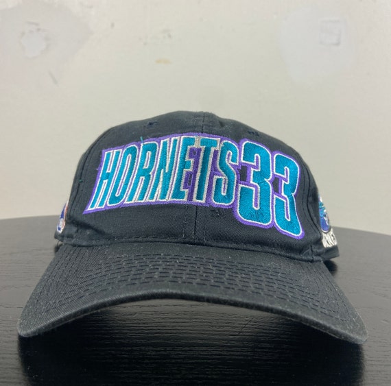 Vintage G Cap Wave Charlotte Hornets Snapback Hat NBA
