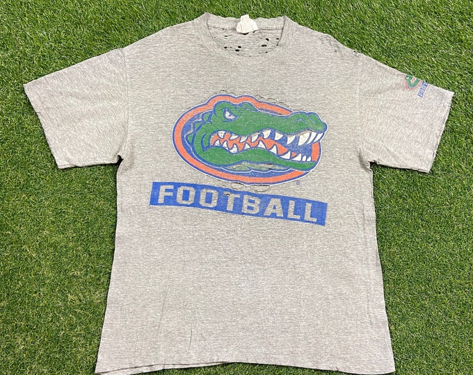 Vintage Florida Gators T Shirt Tee CSA Size Large L NCAA College Football UF University of Florida 1990s 90s